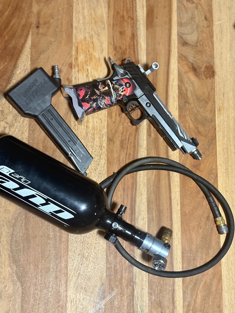 Image 1 pour TM Hi-Capa met HPA fles + adapter + STORM Regulator