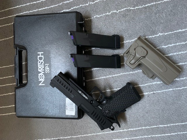 Image 1 for Novritsch SSP1, incl magazijnen en holster, ZGAN