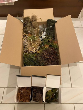 Bild 6 für Novritsch Modular 3D ghillie suits+gun cover + 3D leaf