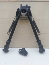 Image for Bipod + Rifle Sling Swivel Mount Push Button Release.