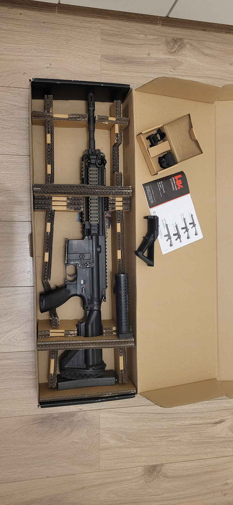 Imagen 1 de Umarex HK416D gebruikt maar werkt naar behoren