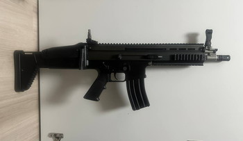 Afbeelding 2 van WE SCAR L GBB Airsoft Rifle Zwart