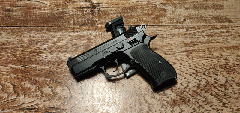 Image 1 for ASG CZ75-D compact NBB pistol