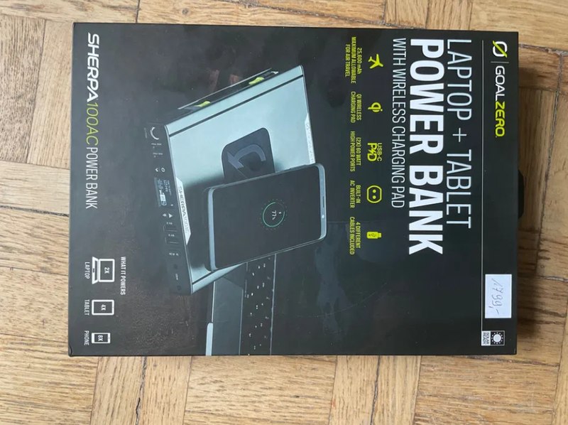 Afbeelding 1 van Goal zero Sherpa 100ac+sun panel