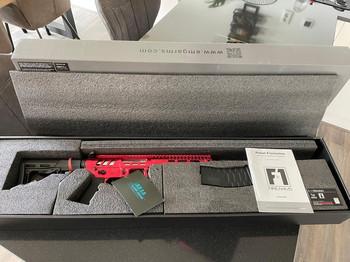 Afbeelding 4 van (Nieuw + Garantie) F-1 FIREARMS UDR PDW M-LOK AEG - RED