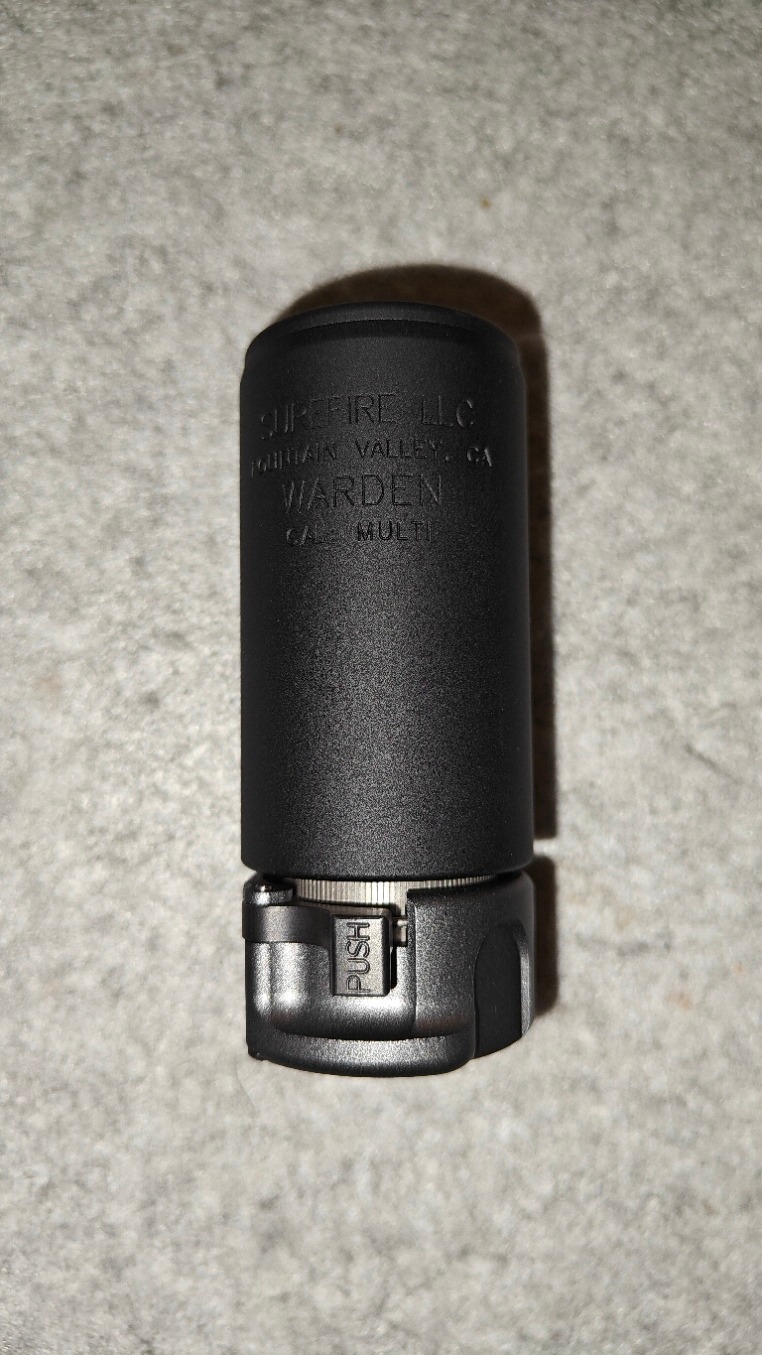 Image 1 pour Angry Gun Warden Blast suppressor