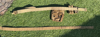 Imagen 4 de Emersongear XL Tactische LCS Combat Riem, m4, pistol en dump pouch TAN