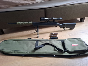 Bild 3 für Upgraded TM VSR 10 With 3 Magazines, Bipod, Scope and Bag and more