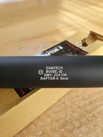 Image 2 for Madbull Gemtech Raptor II MP5 Silencer