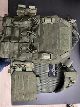 Image for Invader Gear QRB Plate Carrier + 3x M4 magpouch (Olive drab)