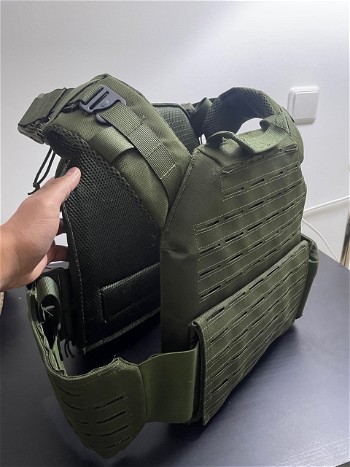 Image 3 for Invader Gear QRB Plate Carrier + 3x M4 magpouch (Olive drab)