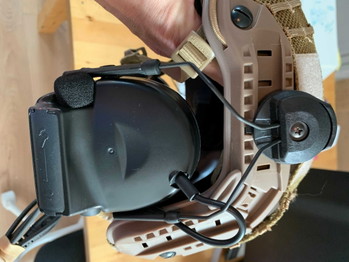 Image 2 for FMA maritime - 3m rail adapter - z-tactical earpro