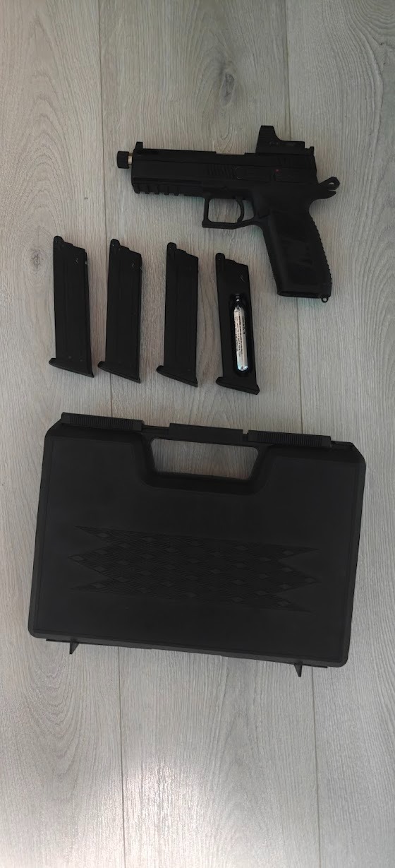 Image 1 for ASG CZ P-09 OR - Optics Ready / 4 Magazines / CO₂ + Green Gas