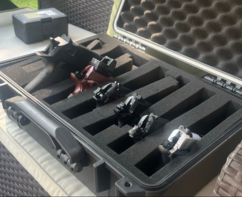 Image 4 for NEW Hard transport case for airsoft pistols, tactical gun case, airgun storage box