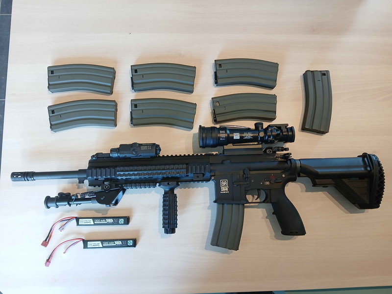 Image 1 for Specna M27 IAR met 2 batterijen en 8 midcaps + accessoires