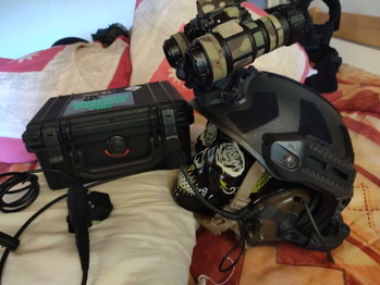 Afbeelding 5 van PTS MTEK FLUX with TAC SKY II headset + mount and PTT
