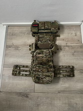 Afbeelding van Warrior Assault systems Recon plate carrier (met Pathfinder chestrig + Warrior Cargo Pack)