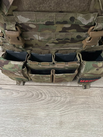 Bild 2 für Warrior Assault systems Recon plate carrier (met Pathfinder chestrig + Warrior Cargo Pack)