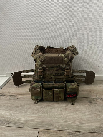 Bild 3 für Warrior Assault systems Recon plate carrier (met Pathfinder chestrig + Warrior Cargo Pack)