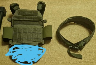 Image for Warrior vest en crye belt