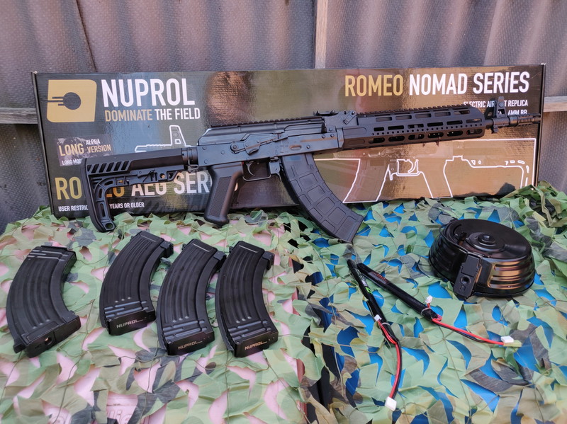 Image 1 for Nuprol Romeo Nomad Alpha moderne ak variant met m-lock.