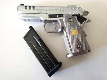 Bild 2 für WE Baby Hi-Capa 3.8 Silver  ( hamer blijft hangen)