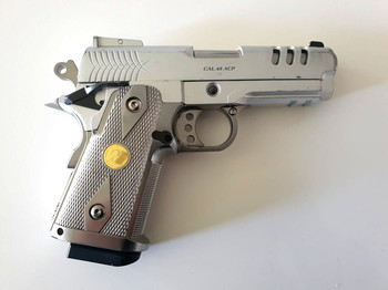 Bild 3 für WE Baby Hi-Capa 3.8 Silver  ( hamer blijft hangen)