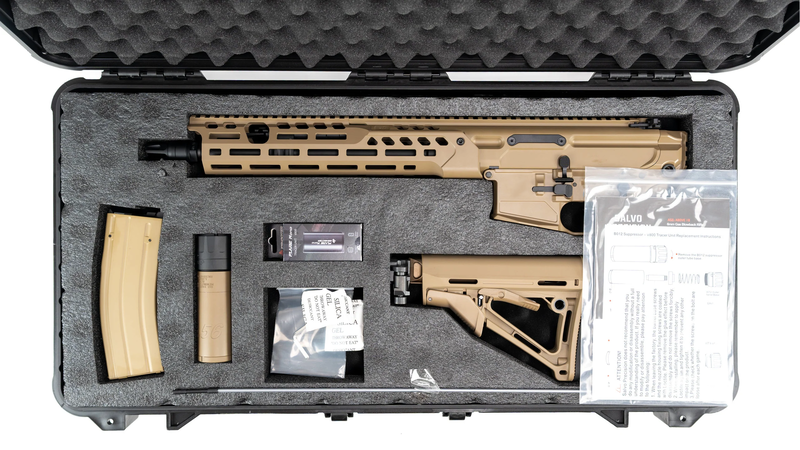 Afbeelding 1 van PRE ORDER - Salvo Precision MCX Hunter UKSF Style 13.1 MWS GBBR w/ Suppressor & Tracer - MARKINGS POSSIBLE