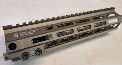 Bild für Geissele Modular Rail MK8 M-LOK TAN Handguard ca. 10 Zoll for AEG and GBB M4 MK18