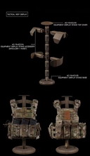 Image for Tactical plate carrier display stand