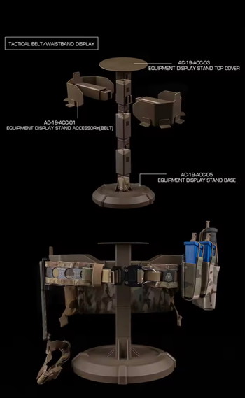 Imagen 4 de Tactical plate carrier display stand