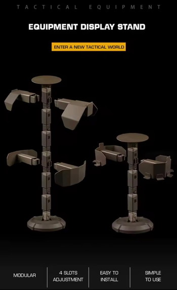 Imagen 6 de Tactical plate carrier display stand