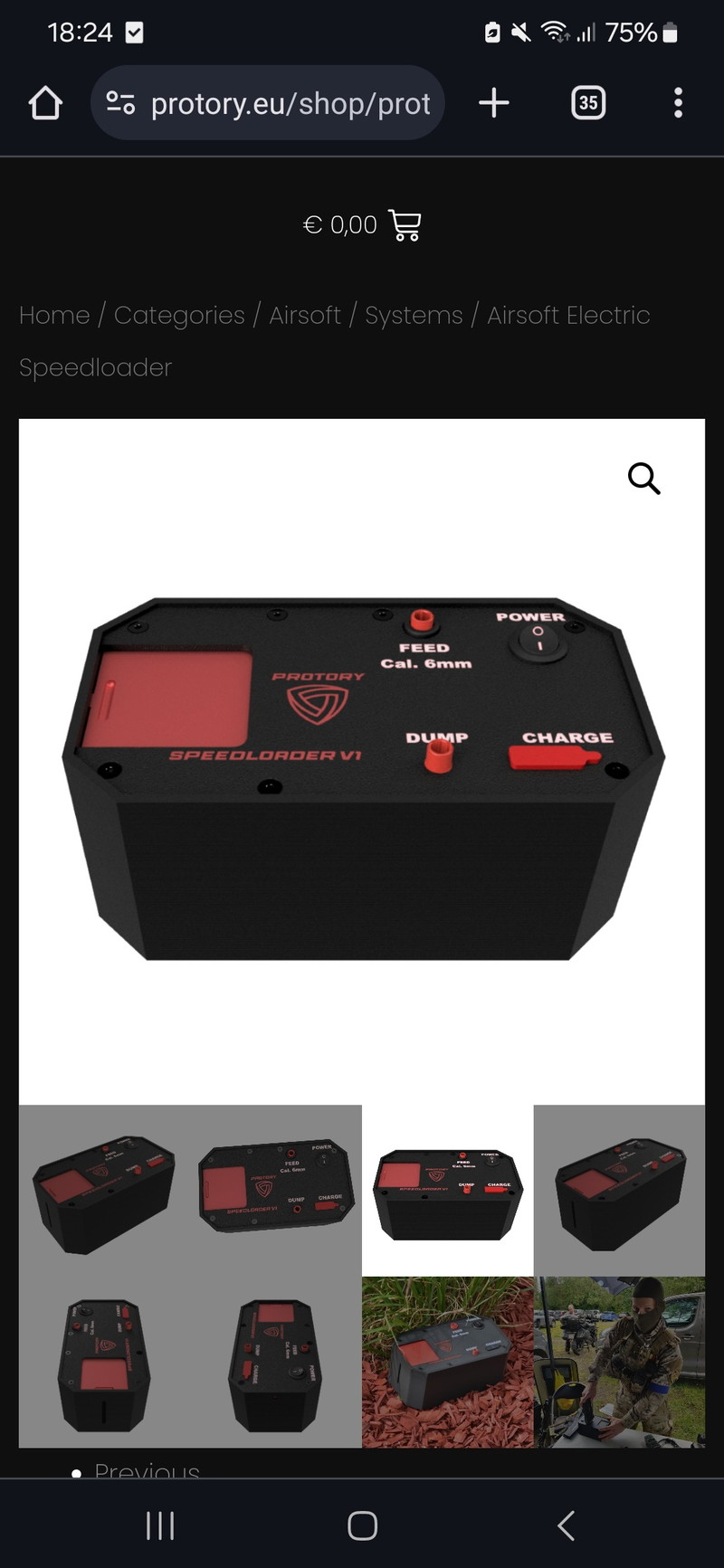 Afbeelding 1 van Protory elektrische speedloader