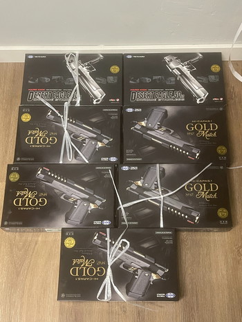 Image 3 for TOKYO MARUI GBB GOLD HI CAPA 8X - TOKYO MARUI DESERT EAGLE FULL CHROME 3X