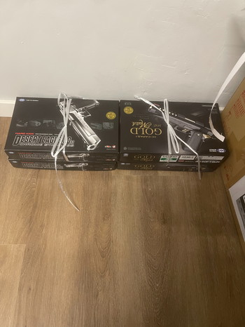 Image 4 for TOKYO MARUI GBB GOLD HI CAPA 8X - TOKYO MARUI DESERT EAGLE FULL CHROME 3X