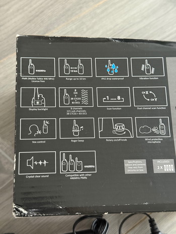 Imagen 5 de 2x walkie talkie twintalker 9500