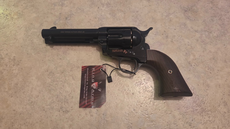Image 1 for Colt SAA CO2 by King Arms & Cybergun