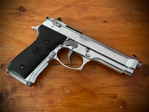 Afbeelding van Beretta M92 silver (WE Gen2) full markings