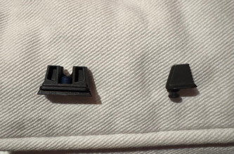 Imagen para Strike Industries Glock MOS rasied Suppressor height steel Sights