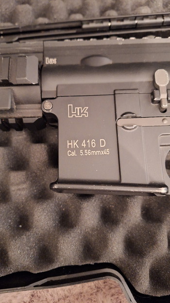 Afbeelding 3 van VERKOCHT - Mooie starters set te koop (HK 416 D en Tokyo Marui golden edition)