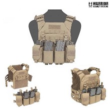 Image for Tan recon plate carrier met chestrig combo