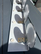 Imagen para 2 x. Vallende doelen 80 cm breed 13,5 cm hoog