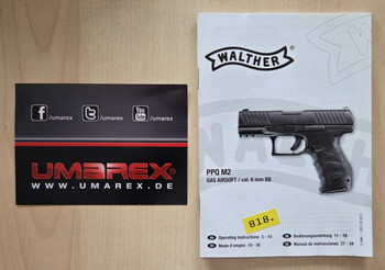Image 5 for Umarex / Walther PPQ M2 Cal. 6 Gas Blow Back + Zubehör