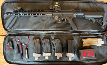 Afbeelding 2 van M4 upgraded with perun mosfet and aps metal receiverkit