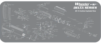 Image 3 pour Wheeler Delta Series AR-15 Maintenance Mat