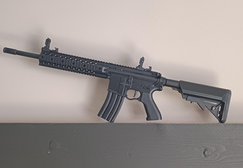 Image 1 for ProLine Series Full Metal M4 RIS EVO AEG met ETU, upgrades, Tas en magazijnen