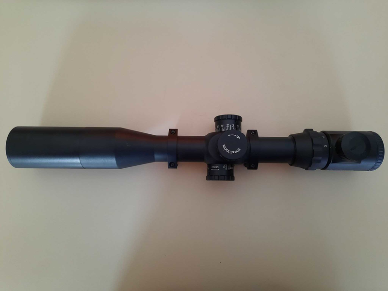 Image 1 for mojji viper 3-12x40 illuminated  scope