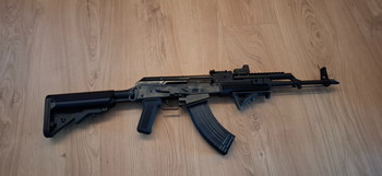 Imagen 2 de Wei-ETech AK-74 PMC Vollmetall AWSS Open-Bolt Gas-Blow-Back 6mm BB
