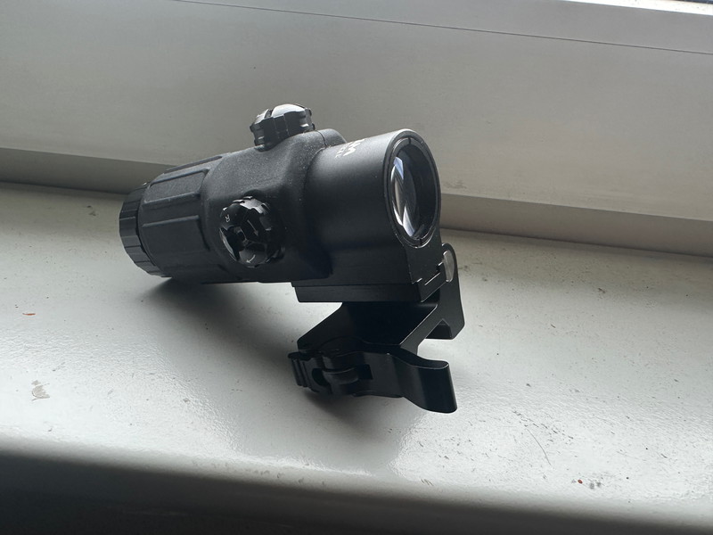 Image 1 for G33 3x Magnifier Flip Up Scope RAM Optic