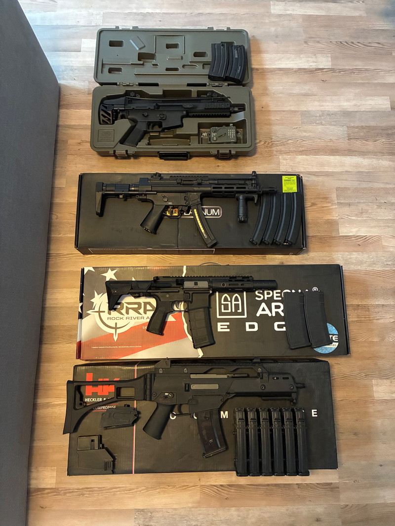 Image 1 for Complete airsoft verzameling